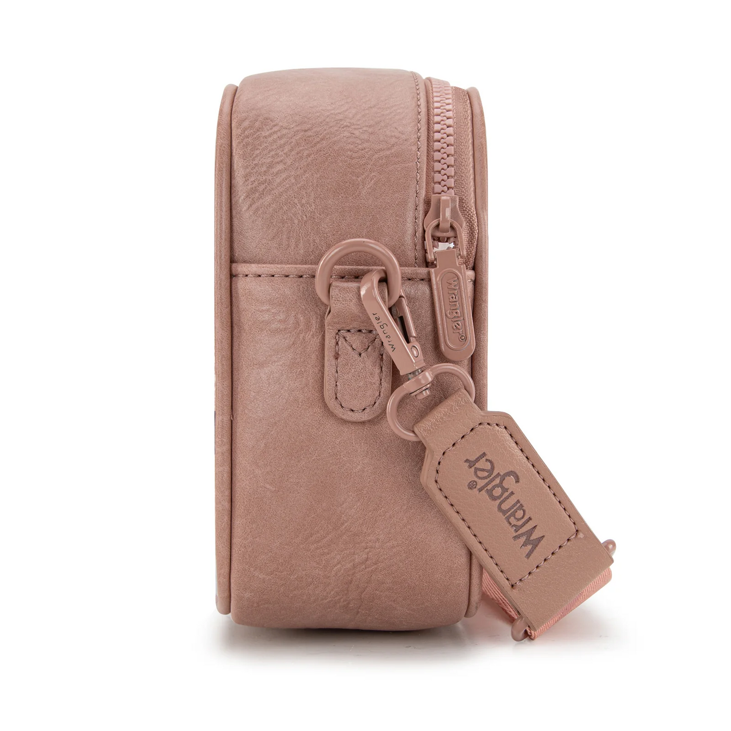 Wrangler Clear Crossbody Bag/Stadium Bag - DARK PINK
