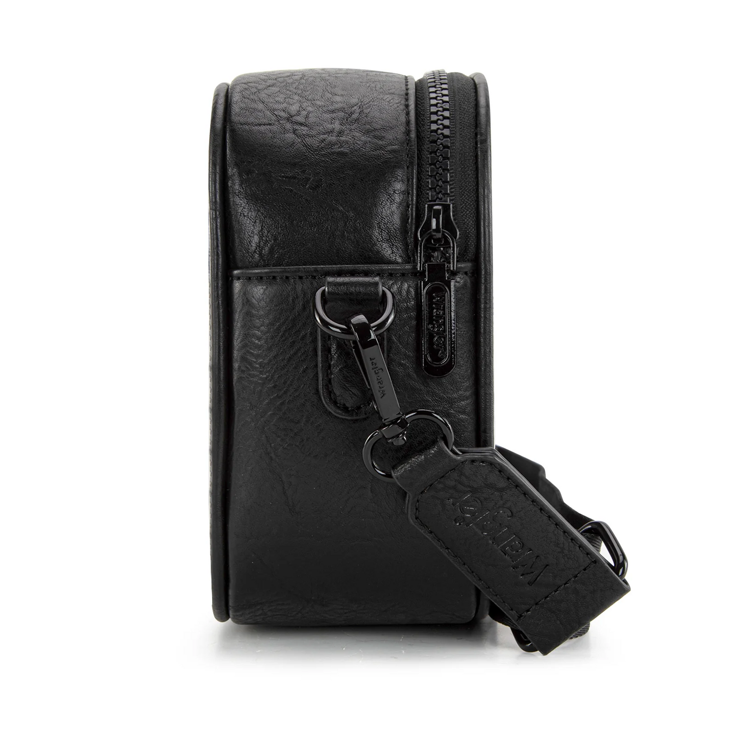 Wrangler Clear Crossbody Bag/Stadium Bag - BLACK
