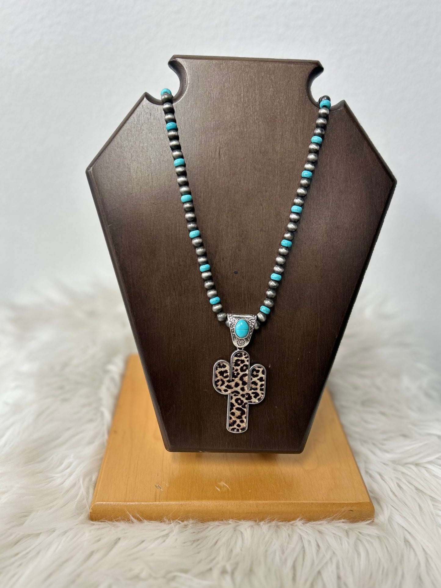 Wild West Vibes Cactus Necklace