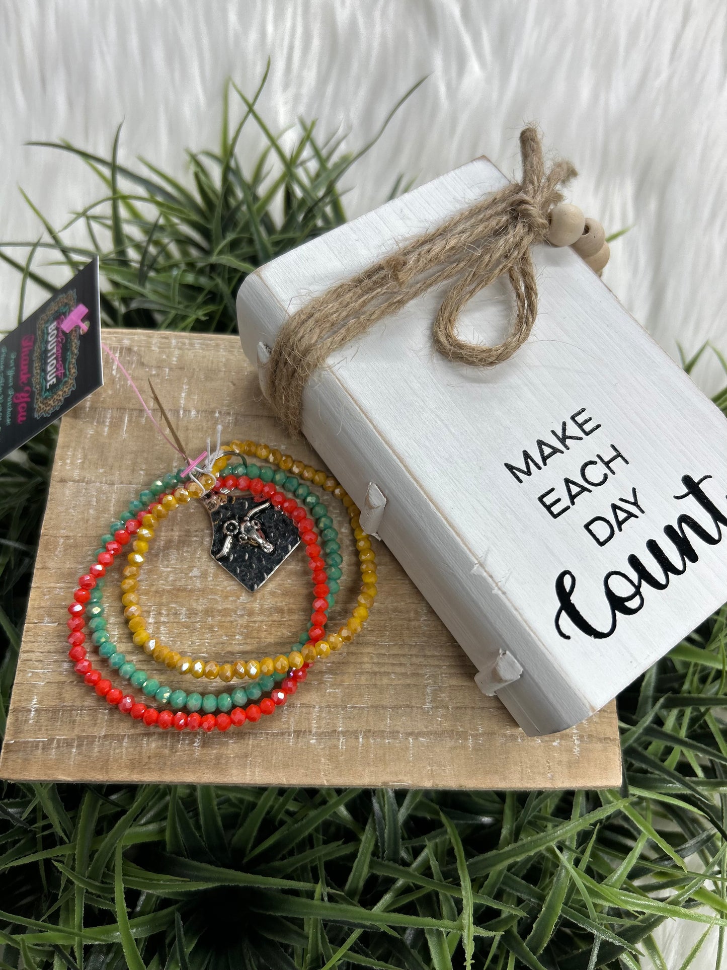 Rustic Rodeo Charm Bracelet