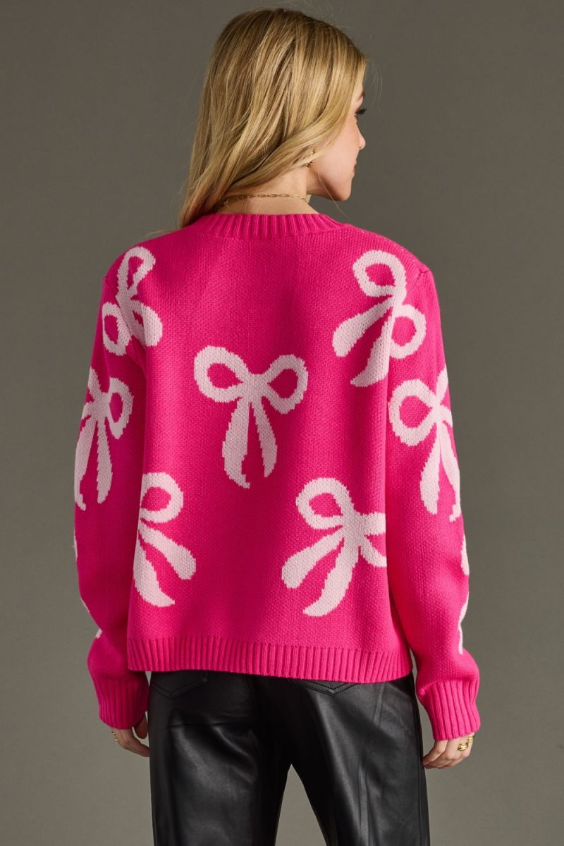 Sweetheart Bow Sweater