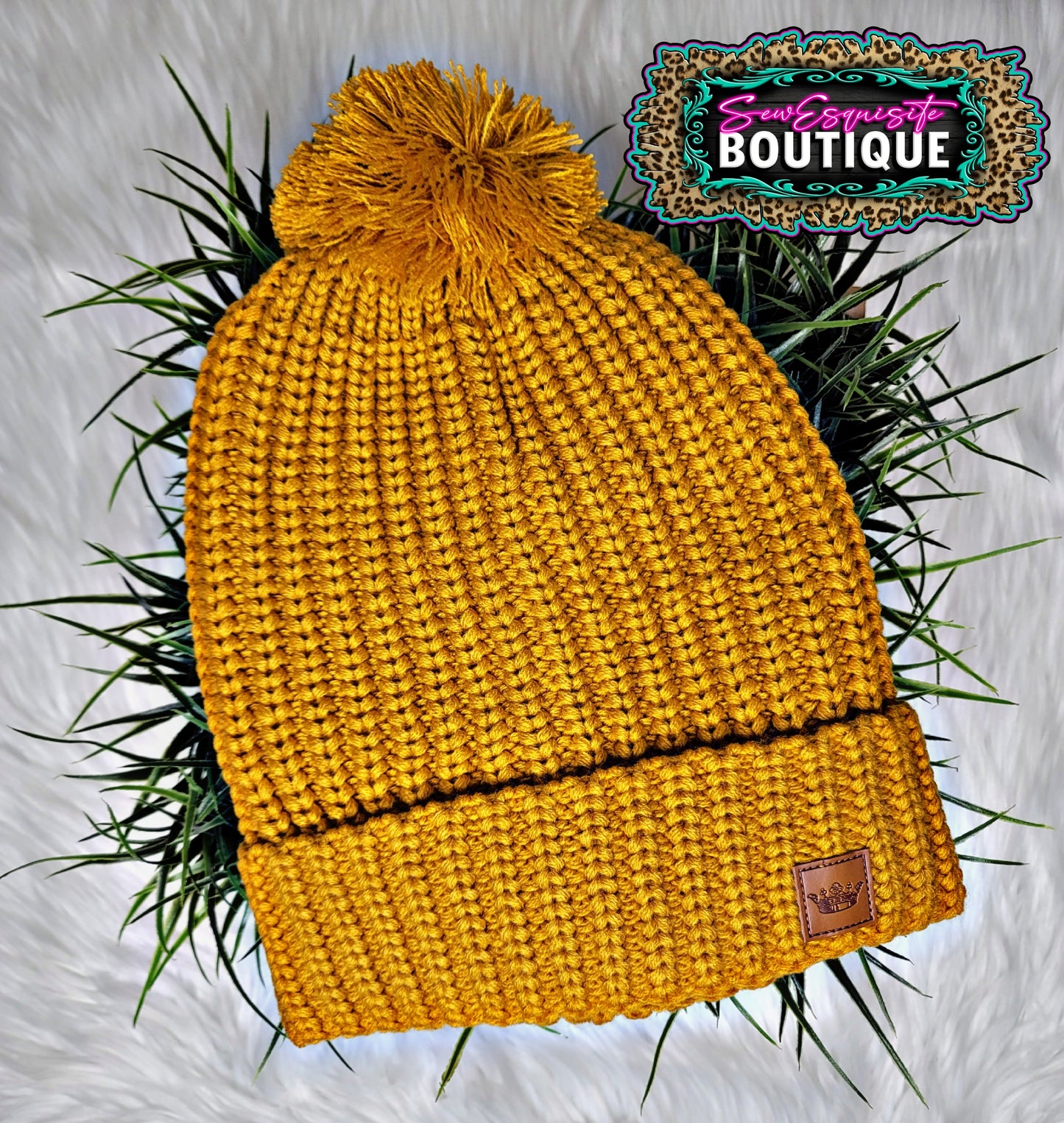 Slouchy Beanie/Mustard