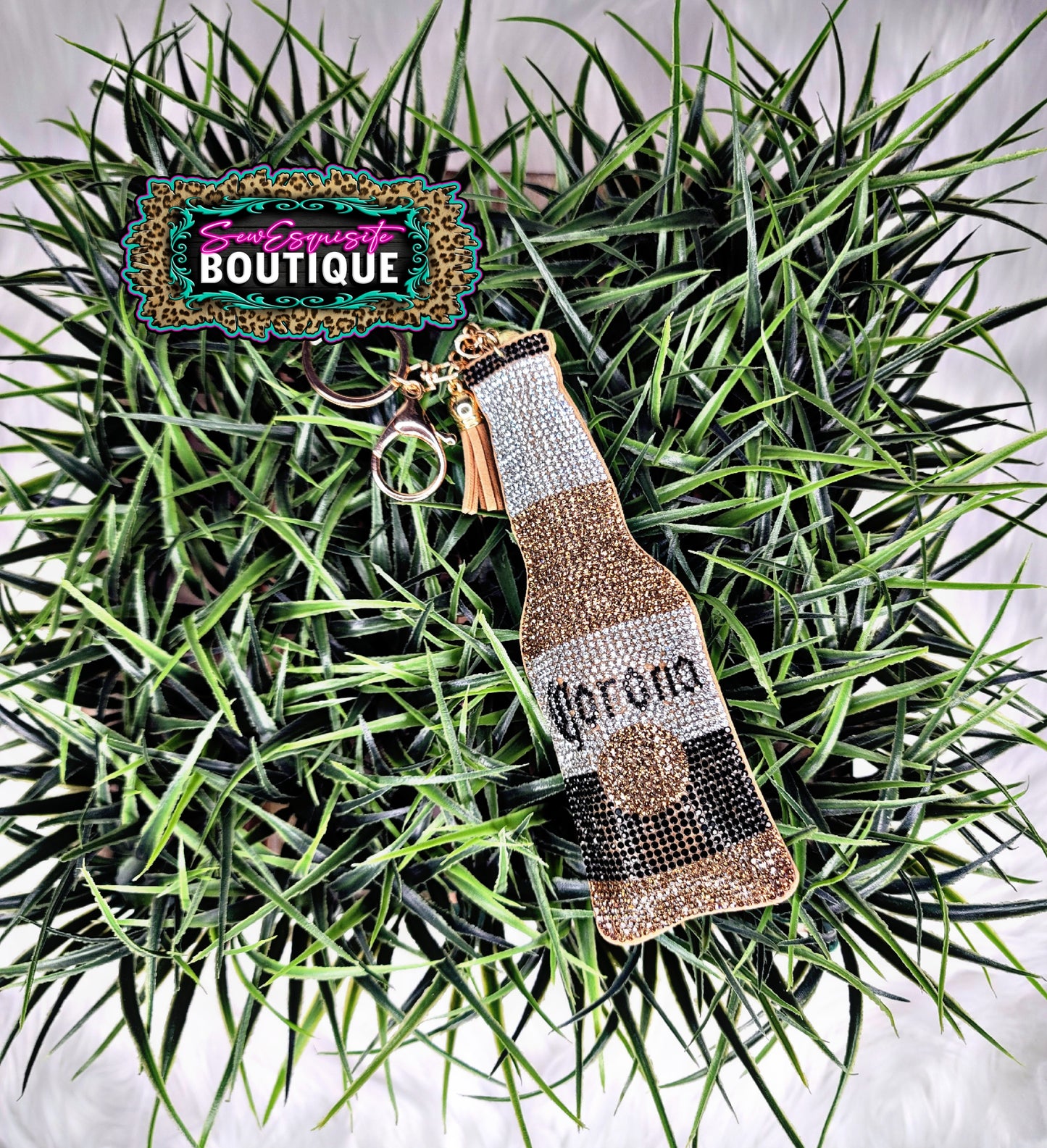 Corona Keychain