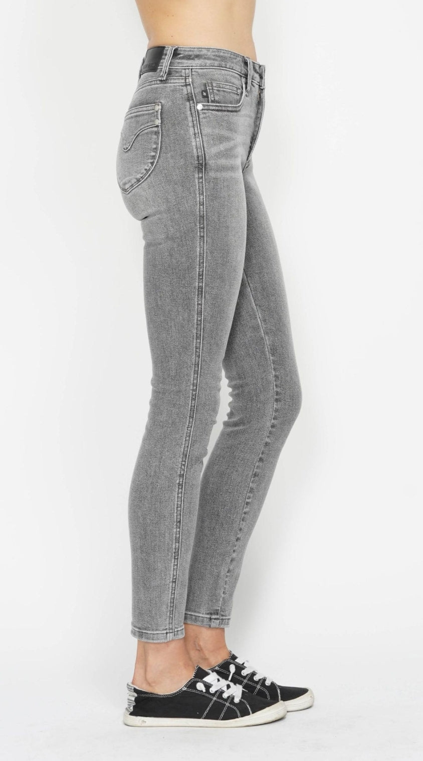 Judy Blue Mid Rise Tummy Control Skinny Regular