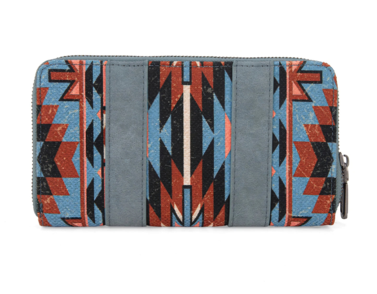 Wrangler Southwestern Art Print Wallet - Navy