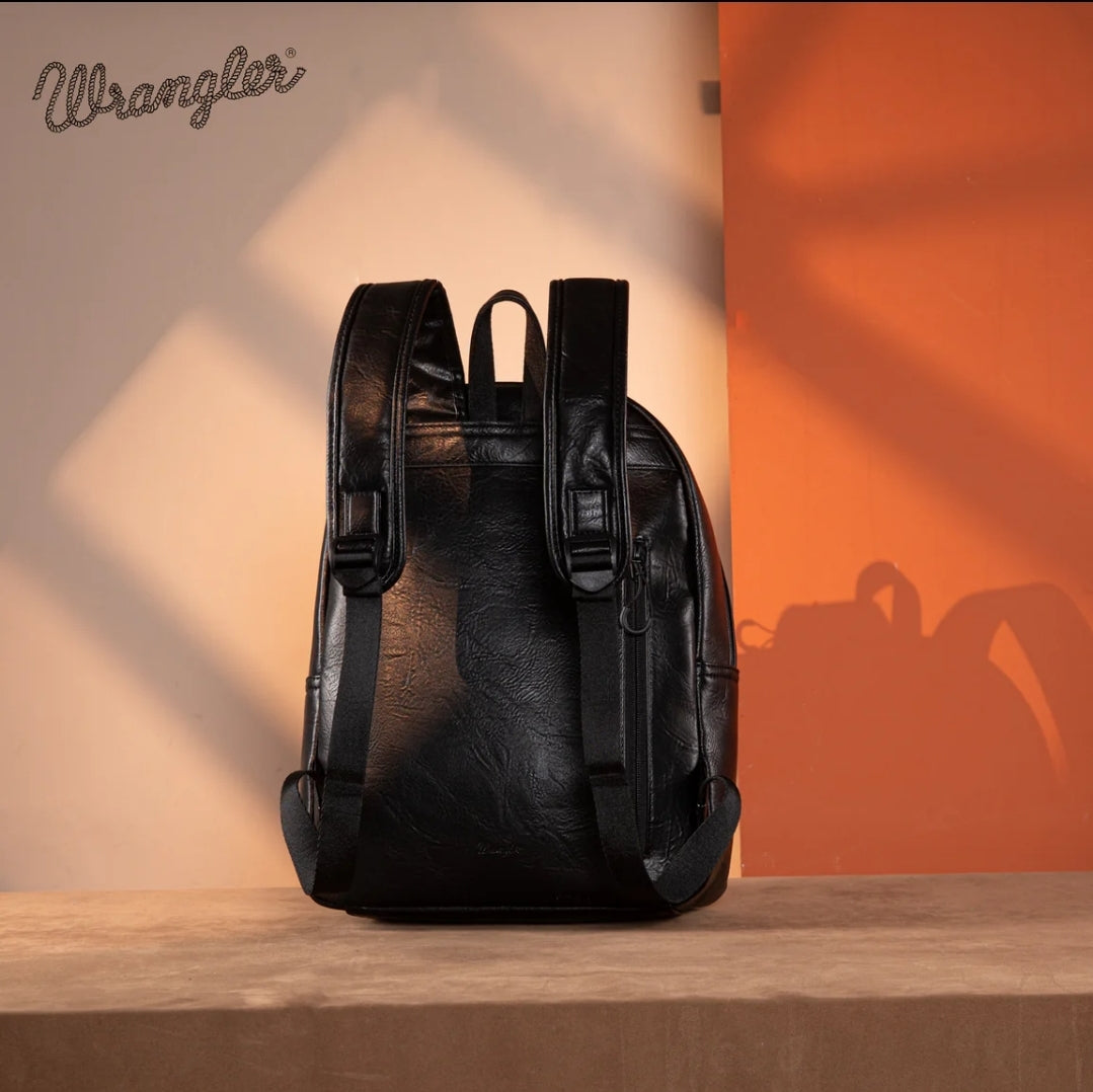 Wrangler Southwestern Knitted Backpack - Black