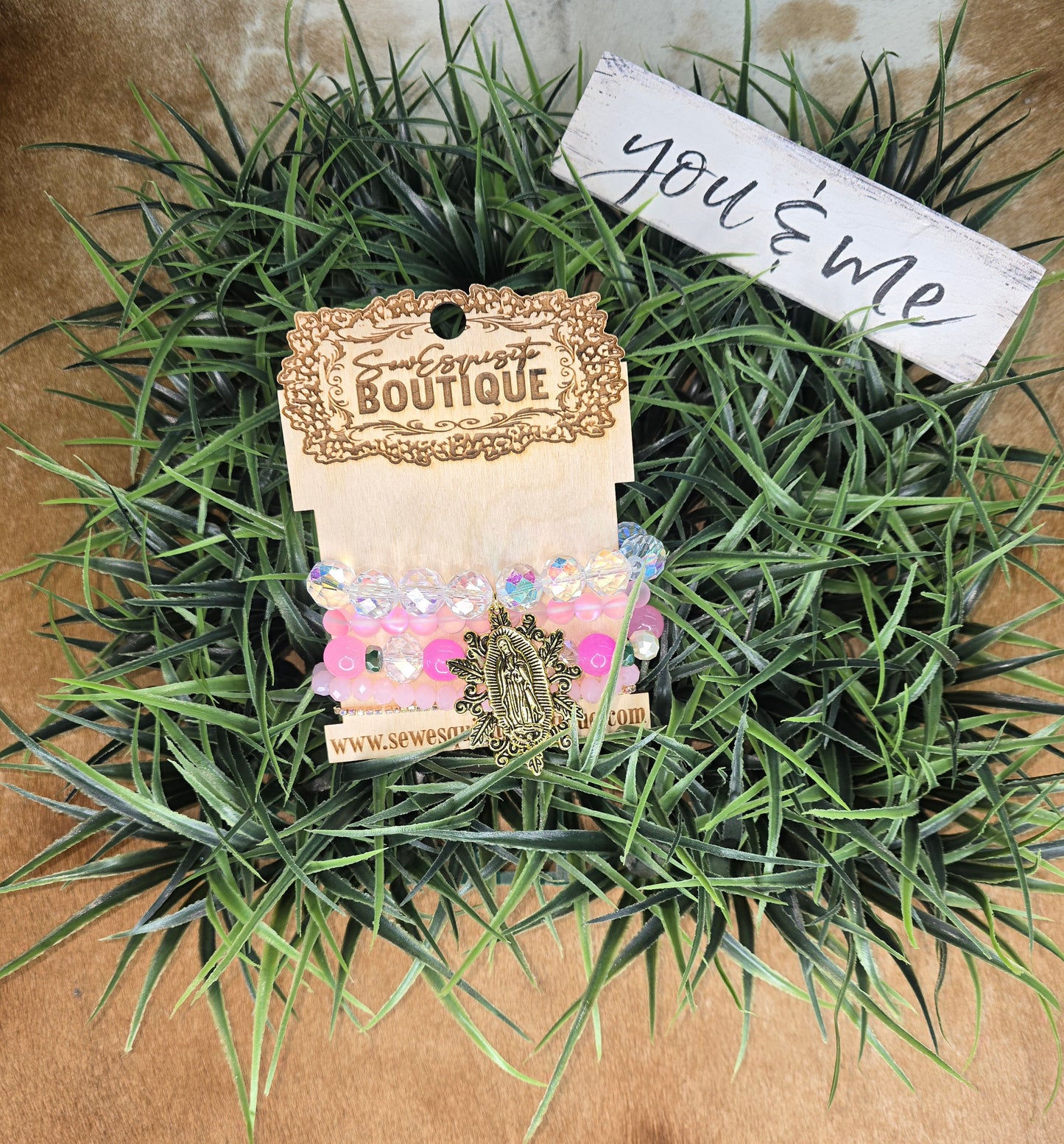 Pink Prayer Glam Set