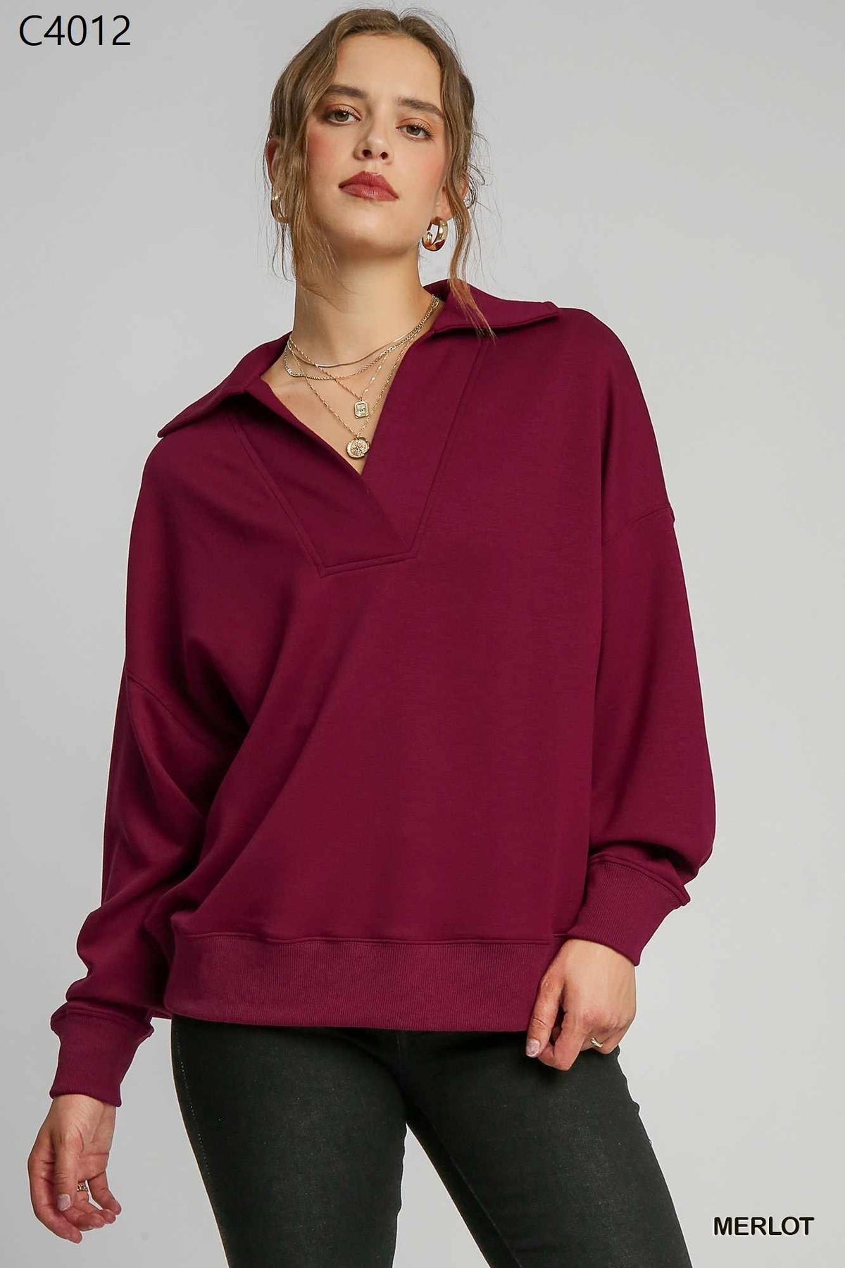 Luxeknit Sweatpant Set Merlot