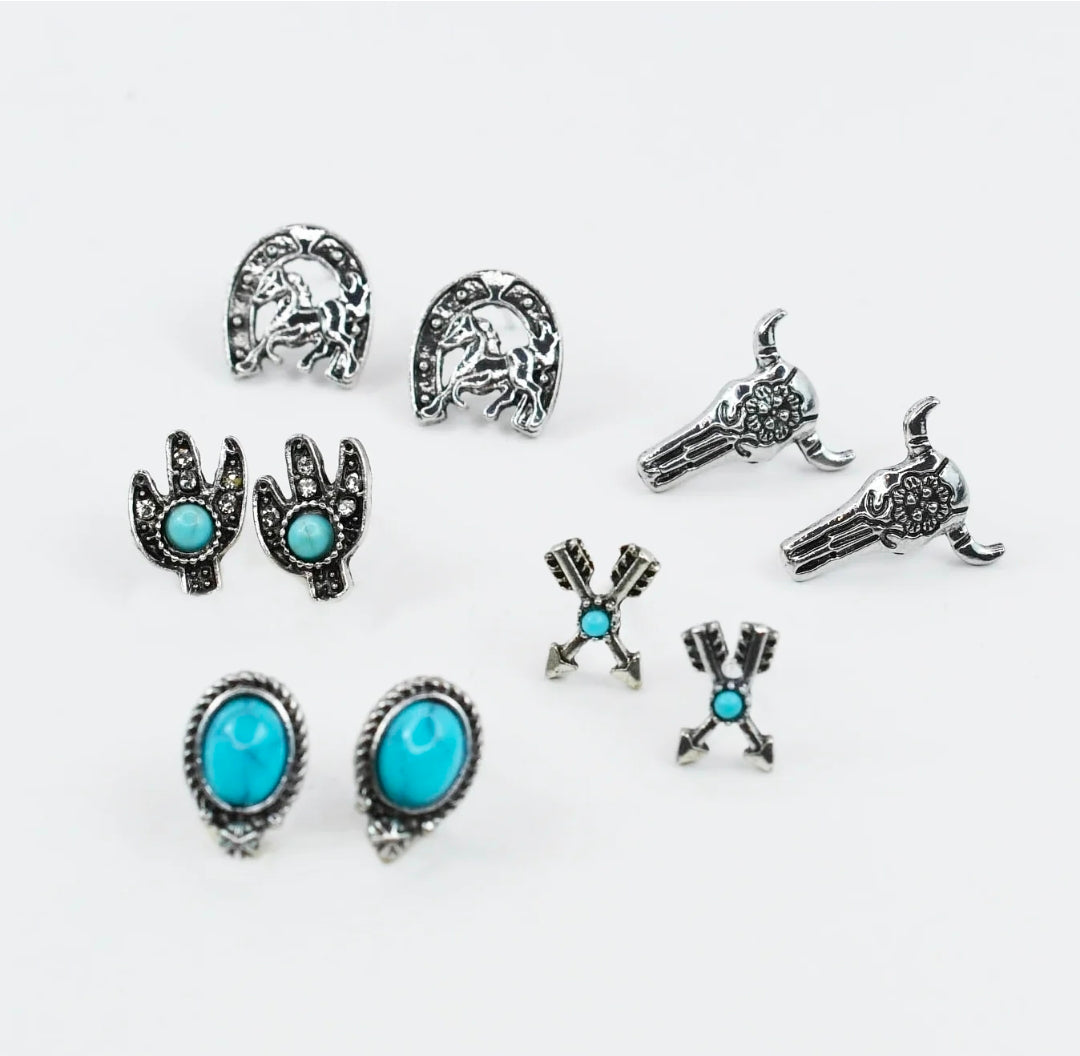Western CUTIE Studs Set