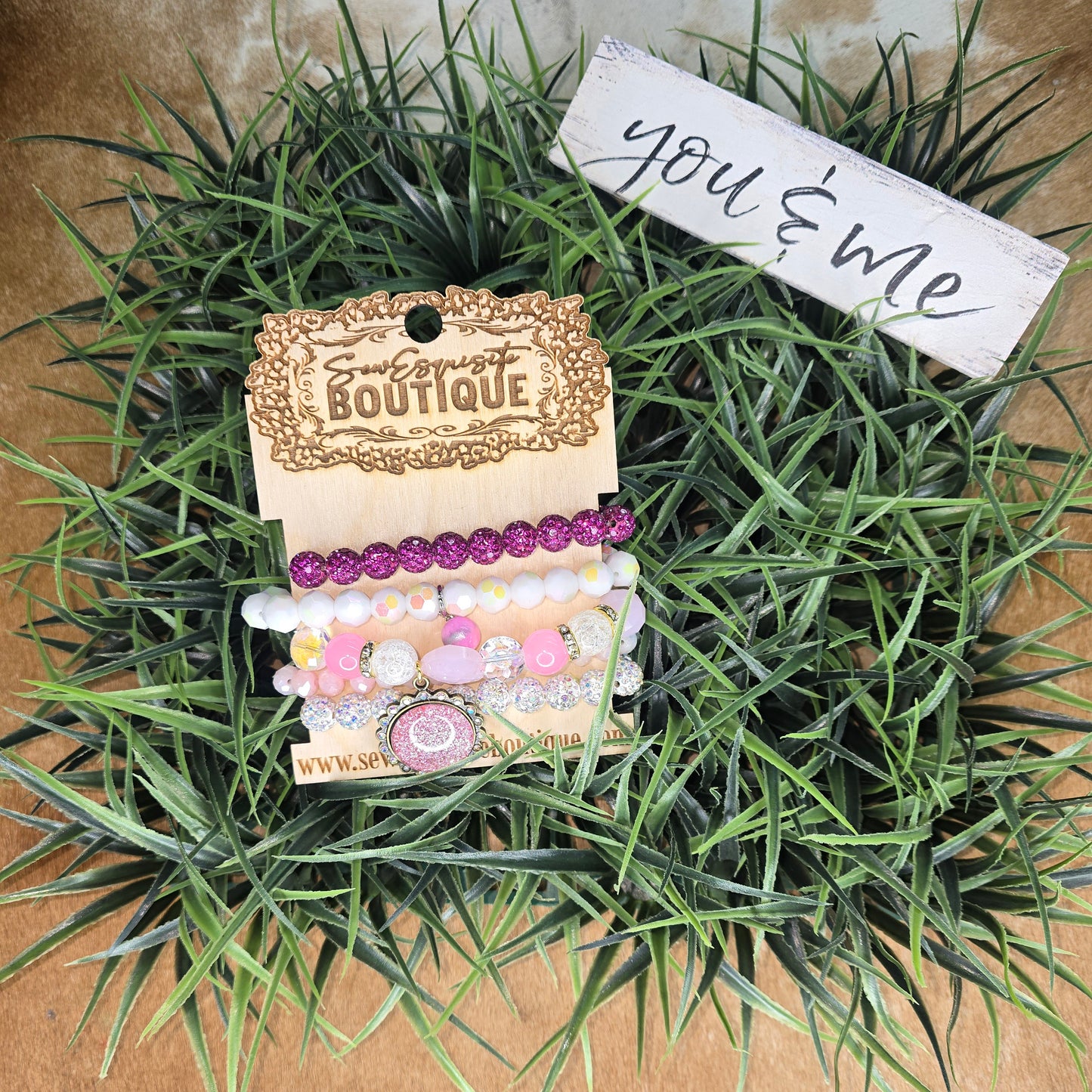 Pink Champagne Sparkle Set