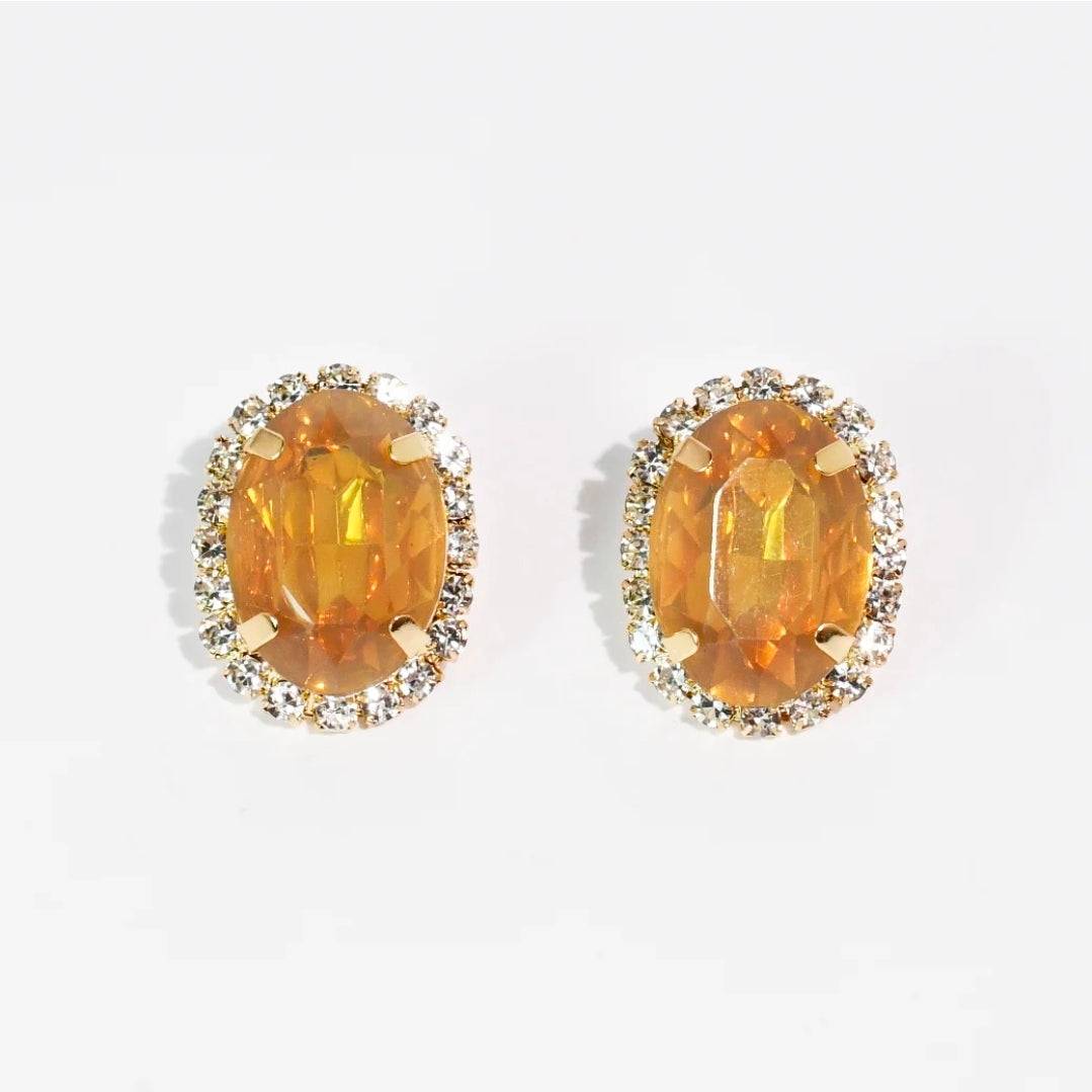 The Golden Glow Studs
