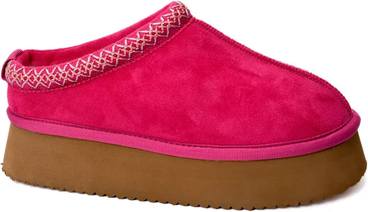 Corky's Fuchsia Faux Suede Pillow Talk Shoes