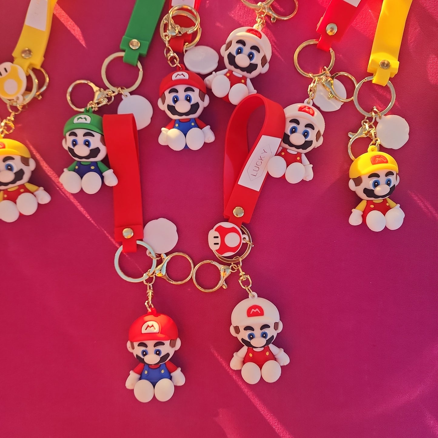 Mario Keychains