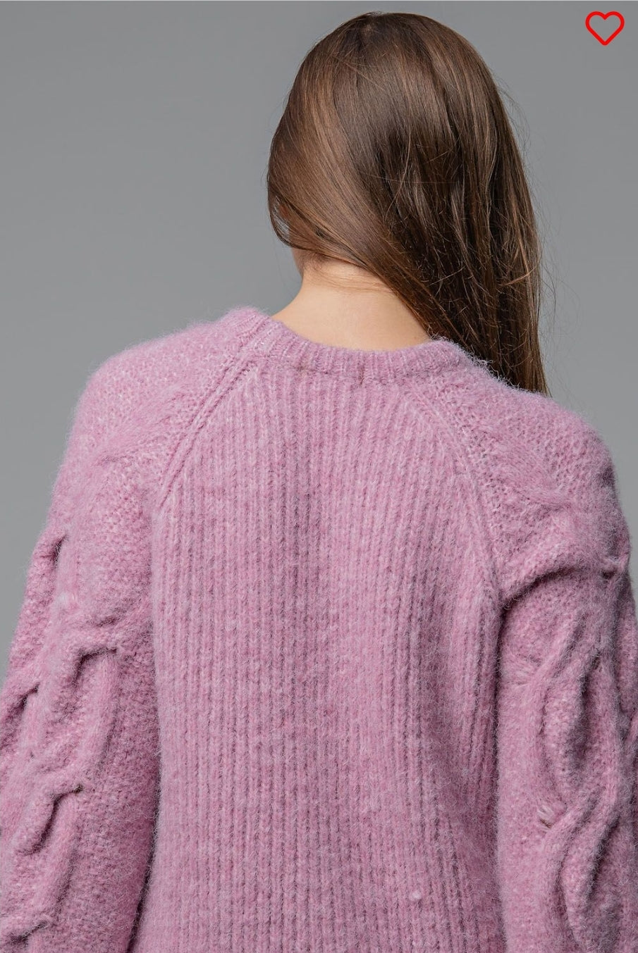 Lilac Pink Sweater