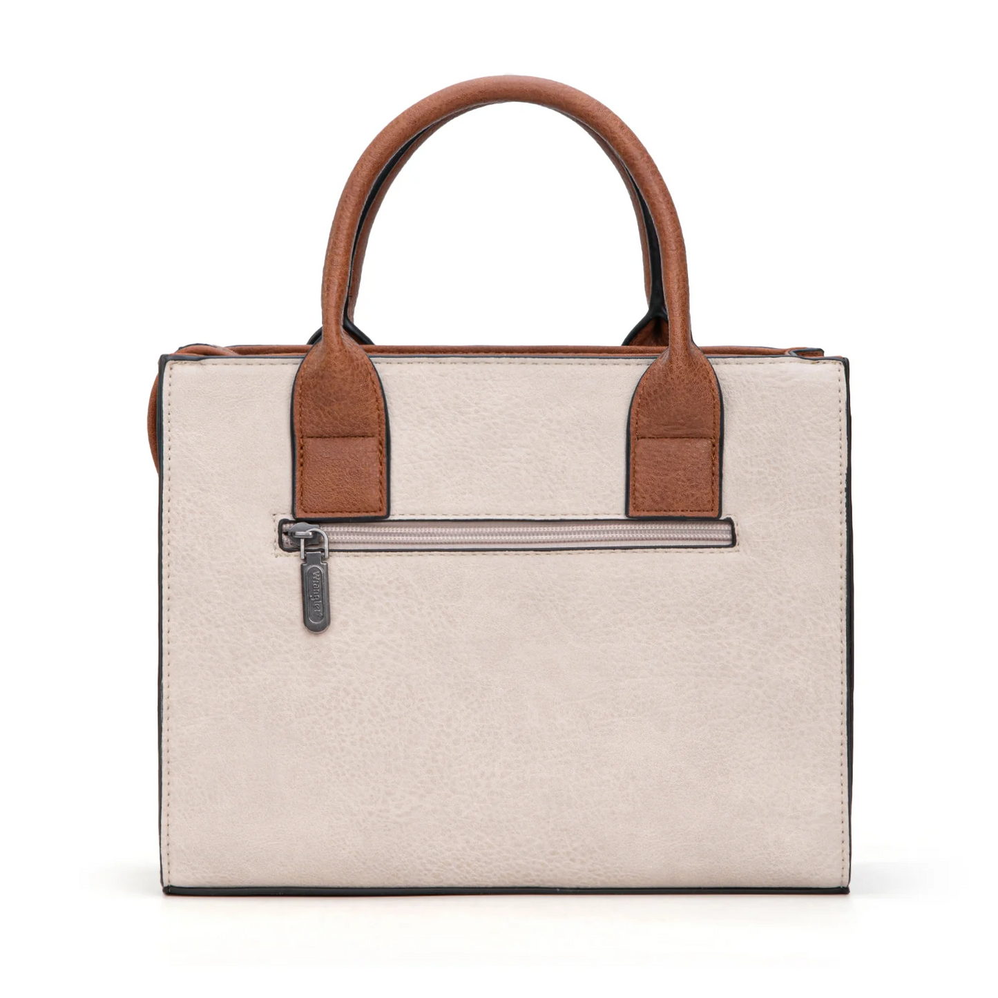 Wrangler Aztec Pattern Print Tote/Crossbody - TAN