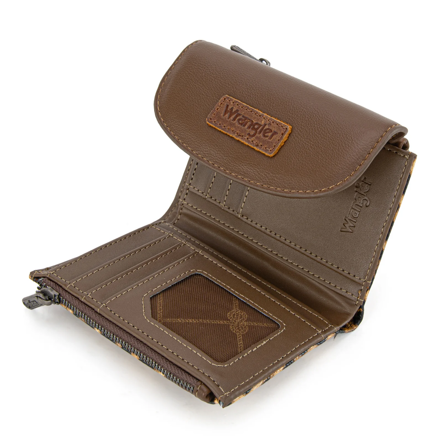 Wrangler Tri-Fold Wallet - LEOPARD