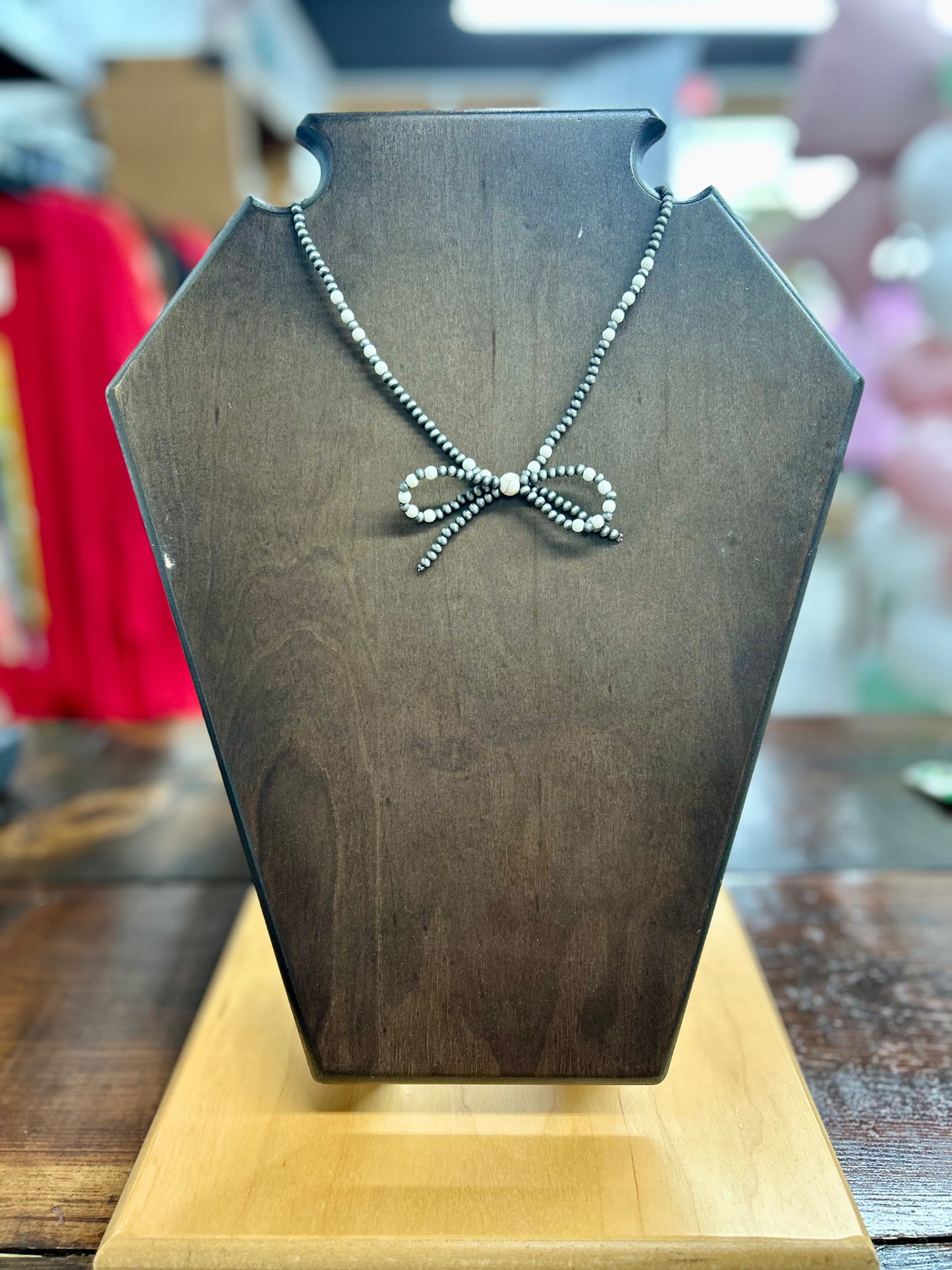 Cowgirl Bow Necklace