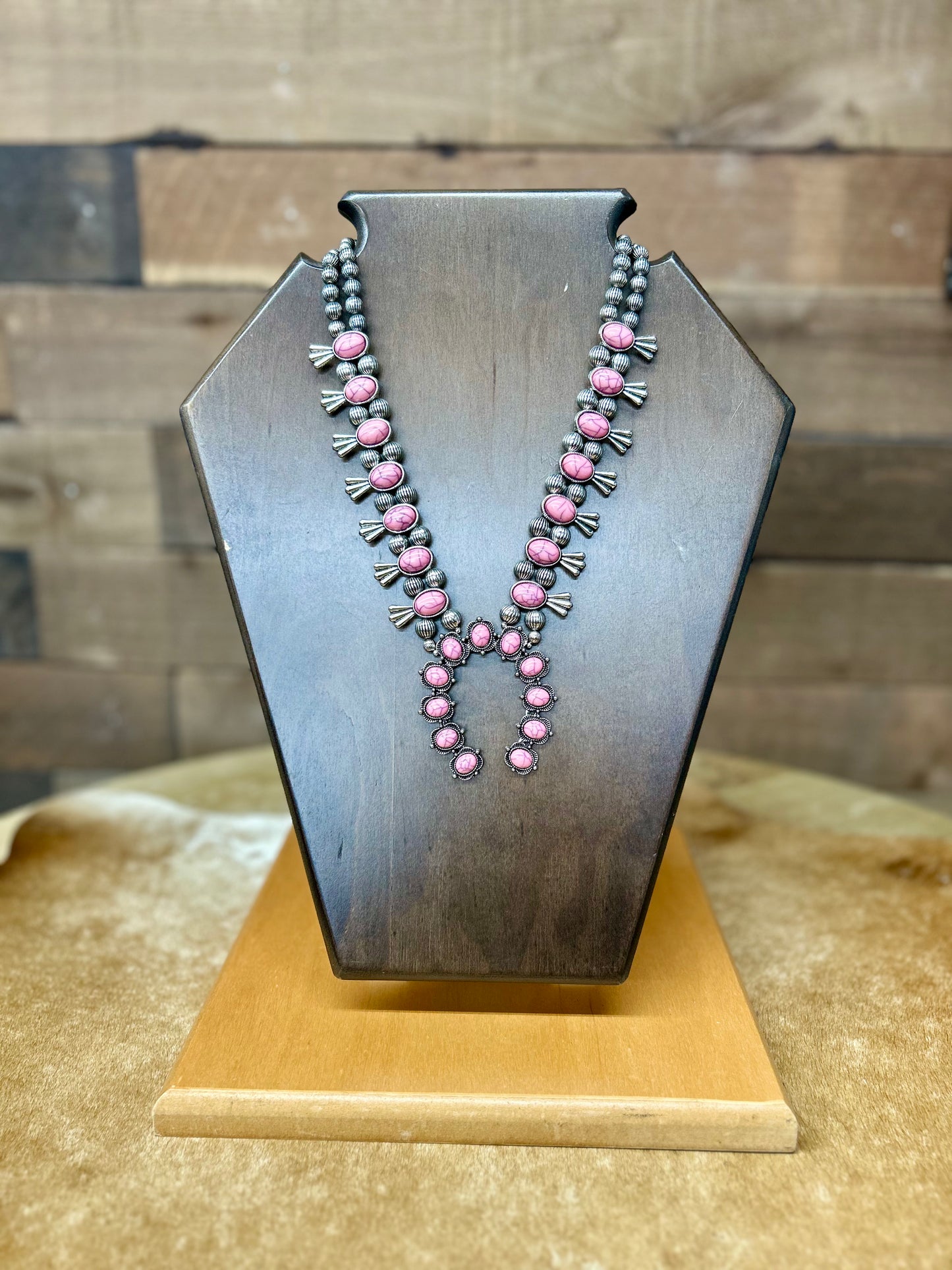 Western Stone Statement Necklace