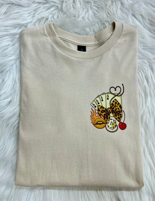 Retro Leopard Western T-Shirt