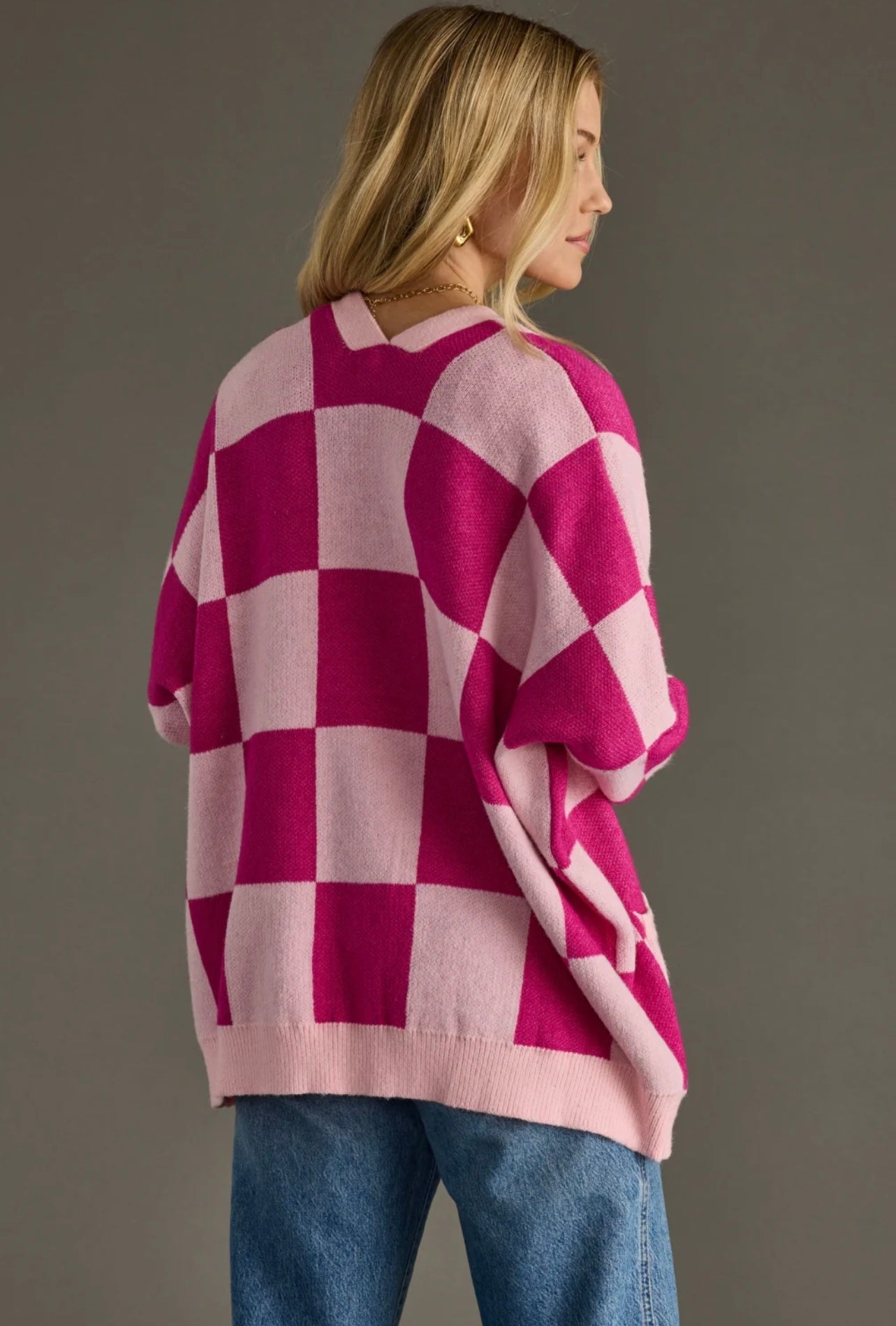 GIRL CRUSH CARDIGAN - PINK
