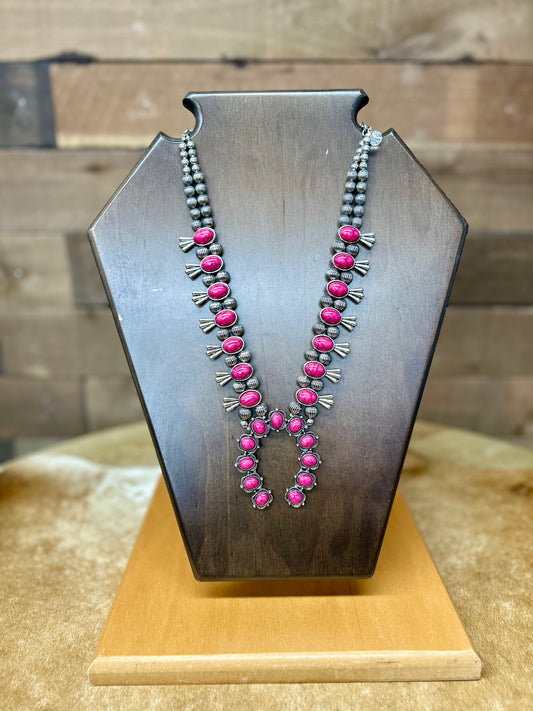 Western Stone Statement Necklace