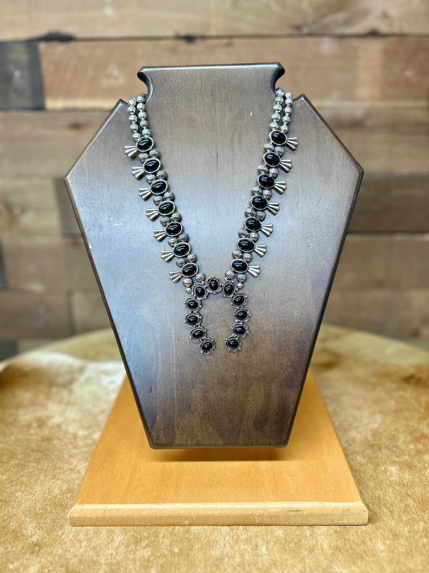 Western Stone Statement Necklace