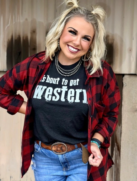 Everyday Comfort Flannel  (Red & Black)