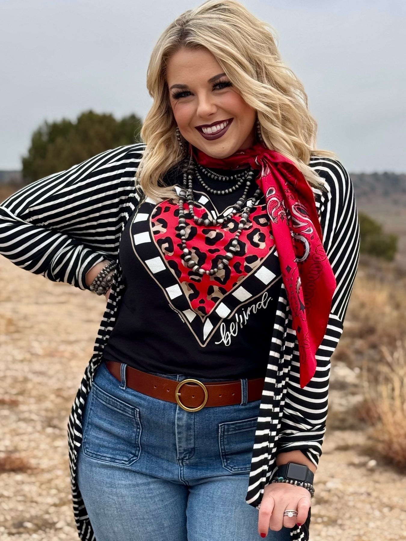 Be Kind Leopard Heart Sweatshirt