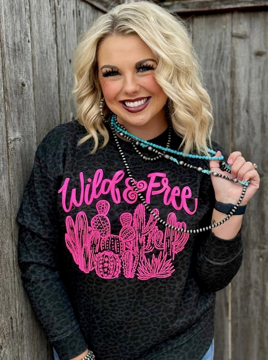 Wild & Free Cactus In Pink Puff