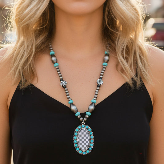 Frontier Checker Pendant