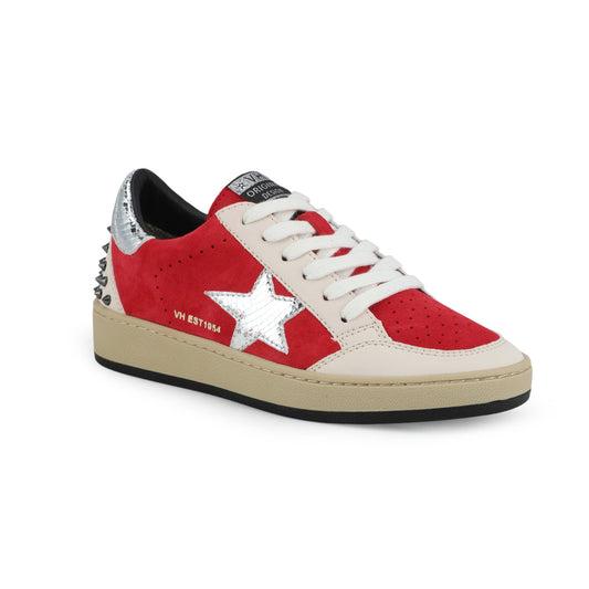 Vintage Havana DENISSE - NUDE RED STUDDED
