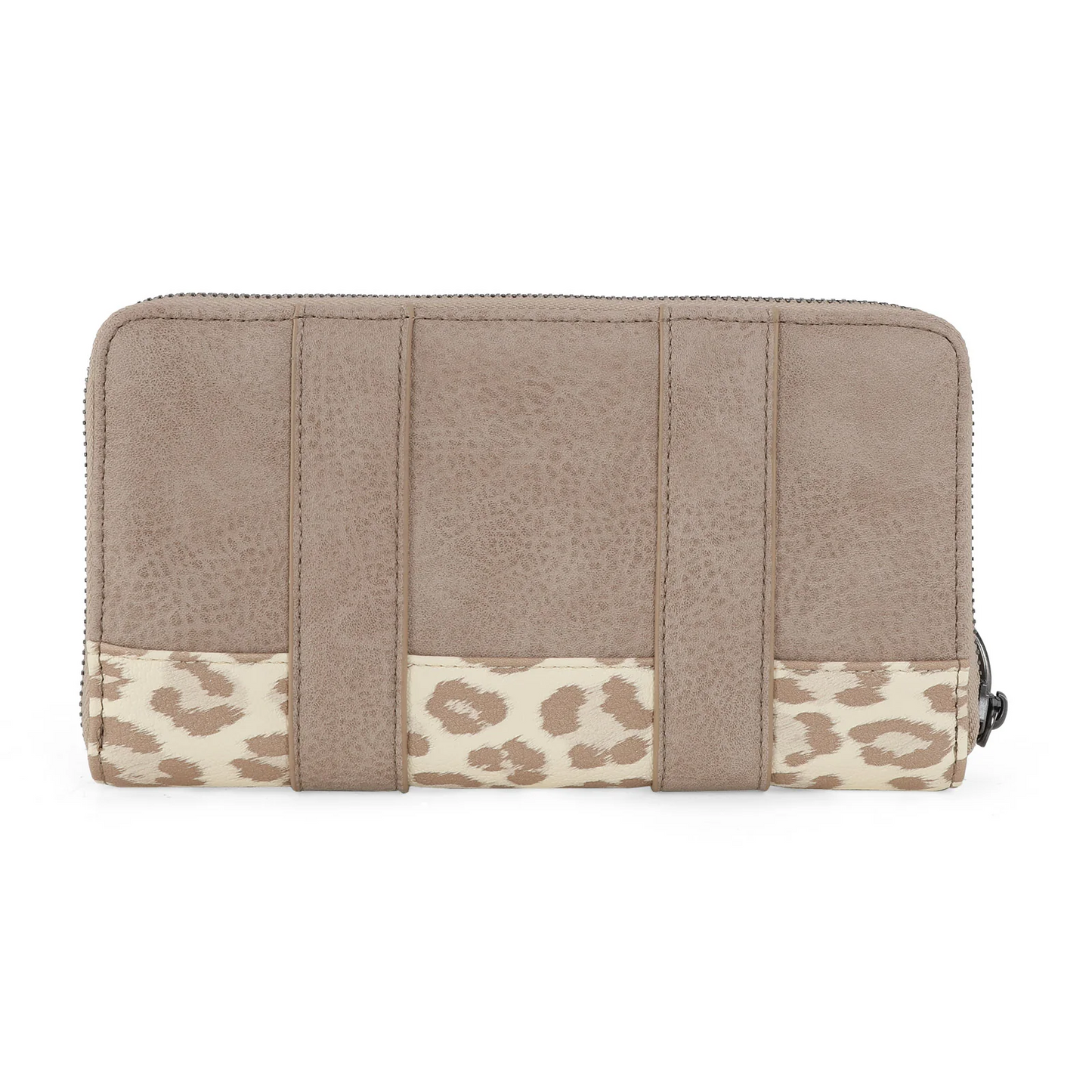 Wrangler Leopard Print Wallet - TAN