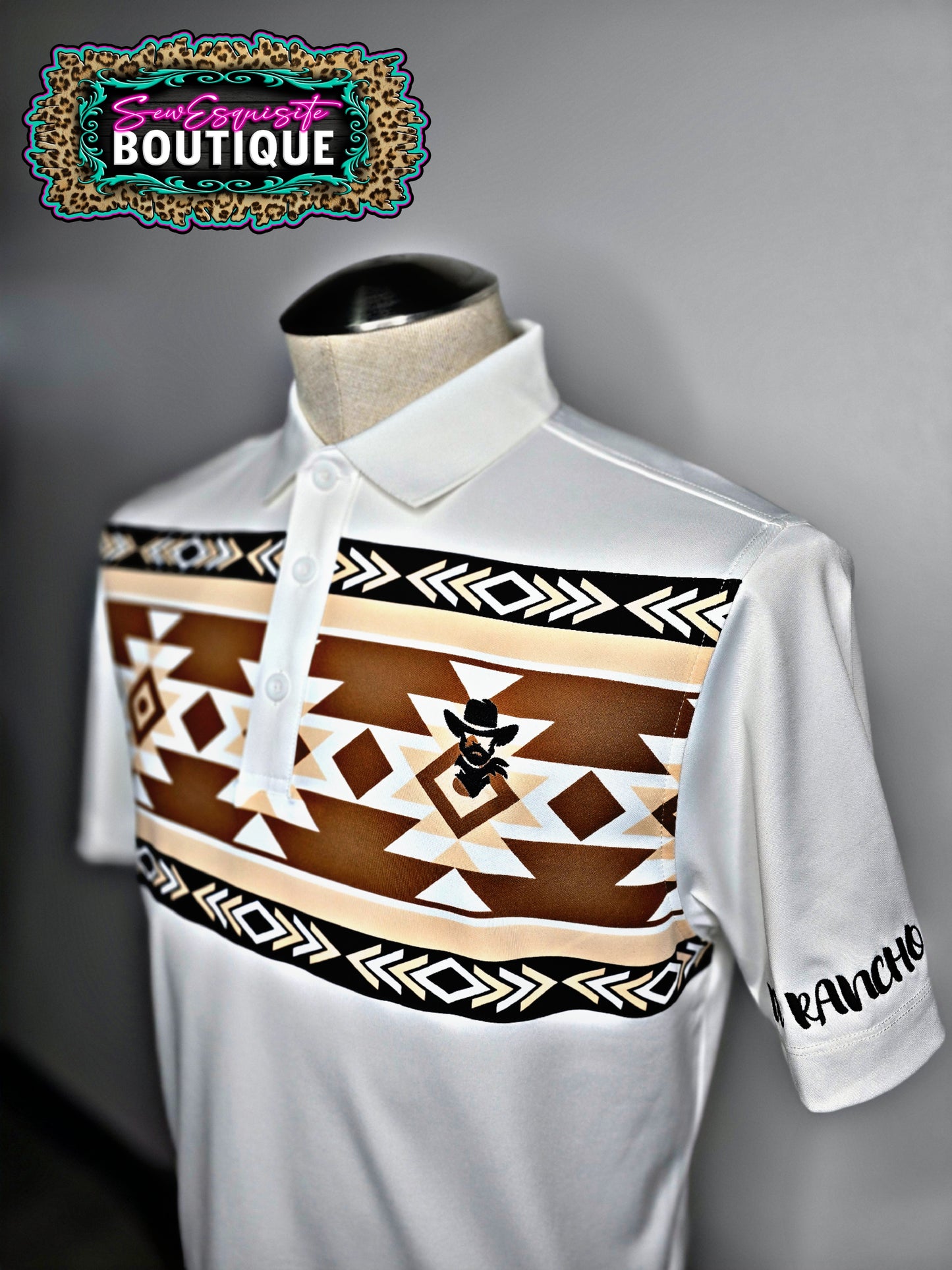 De Rancho White Polo