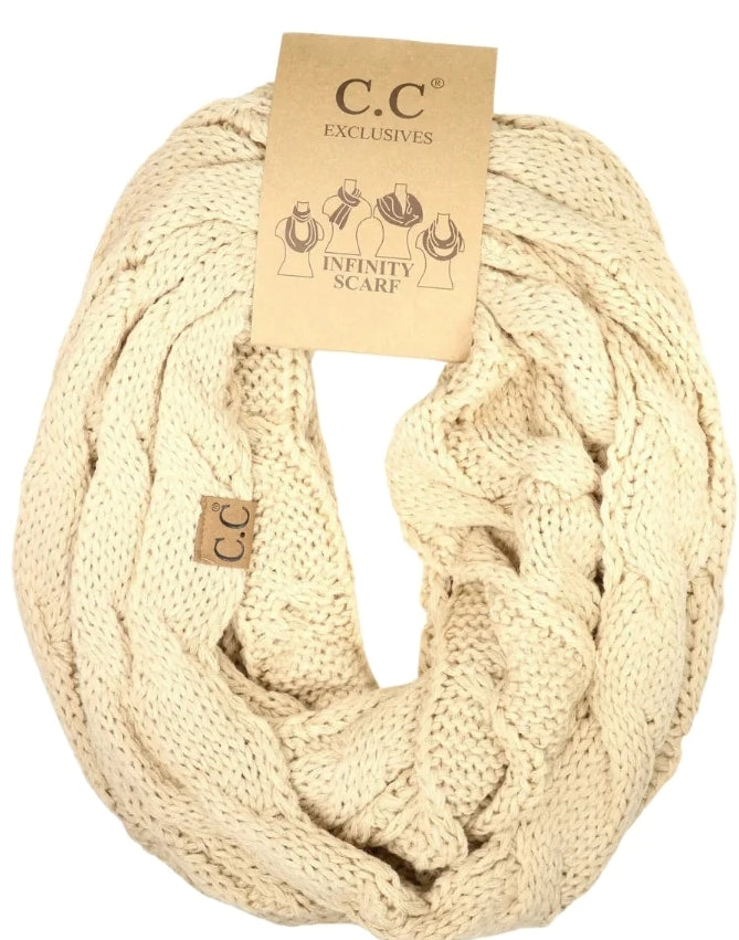 Solid C.C Infinity Scarf New Be