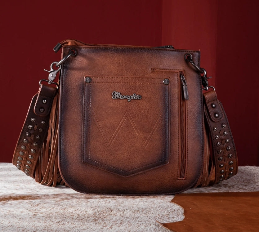 Wrangler Concealed Carry Crossbody -Brown