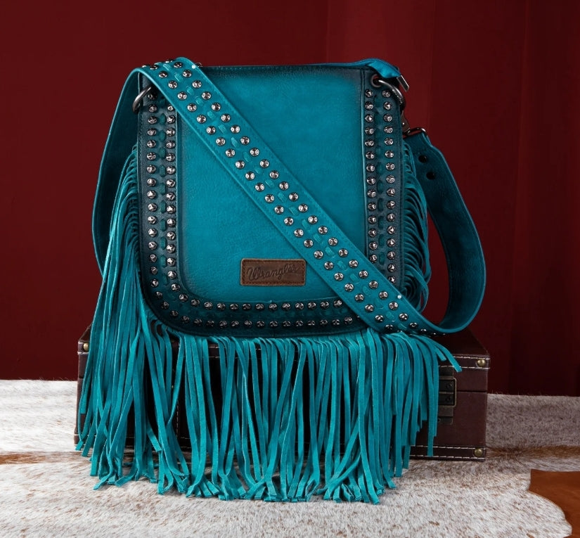 Wrangler Concealed Carry Crossbody -Turquoise