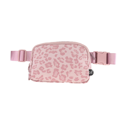 Leopard Pattern C.C Belt Bag