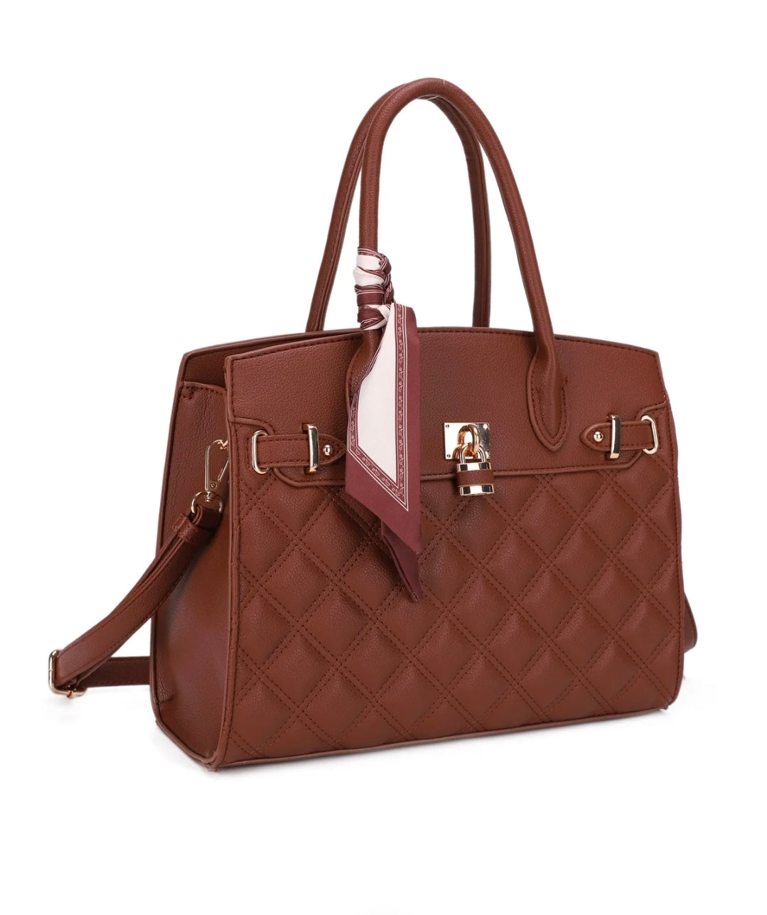 The Cognac Luxe Handbag 🤎