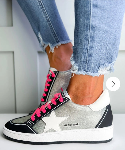 Vintage Havana Denisse 8 Glossy Glitter Sneaker