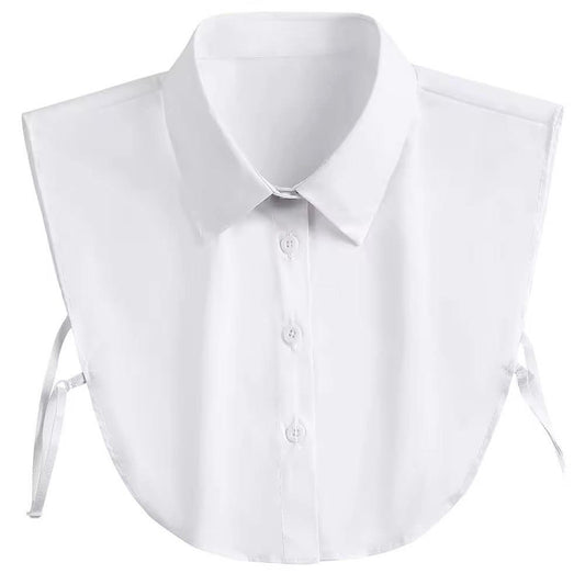 Classic White Faux Collar – Timeless Layering Essential