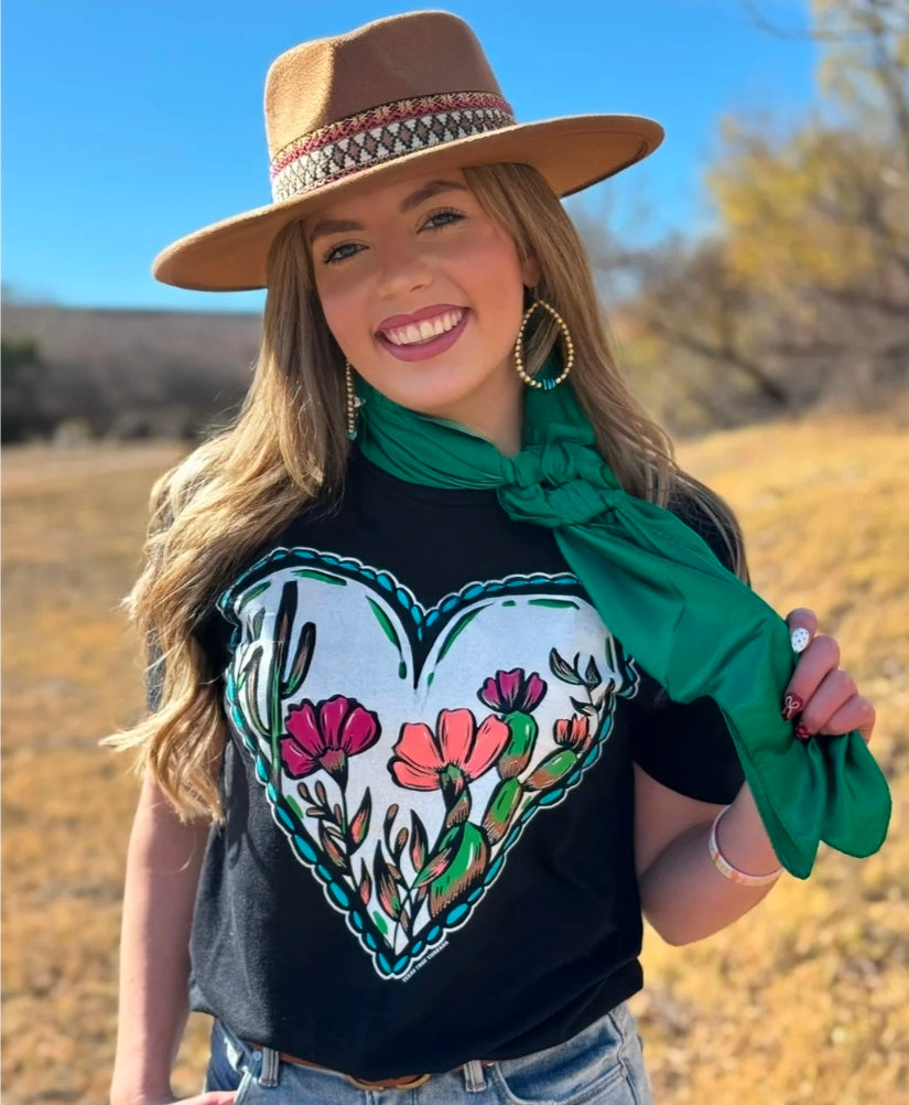 Lauren's Western Heart Tee