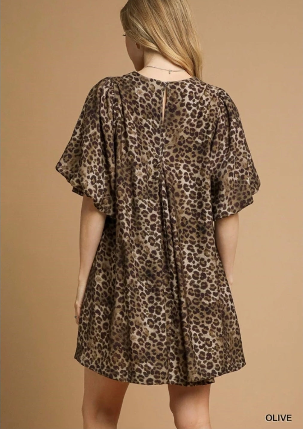 Leopard Print Dress