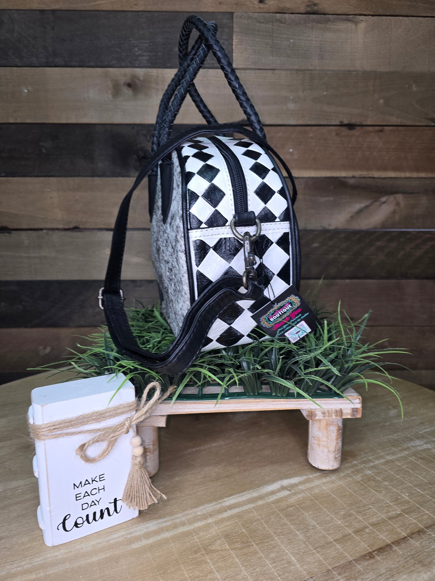 The Cowhide Halo Bag