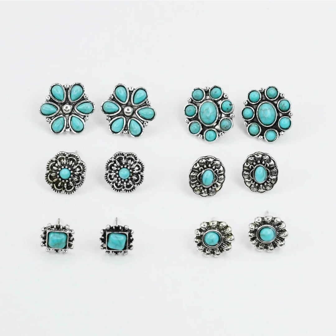 Boho Bloom Stud Sets