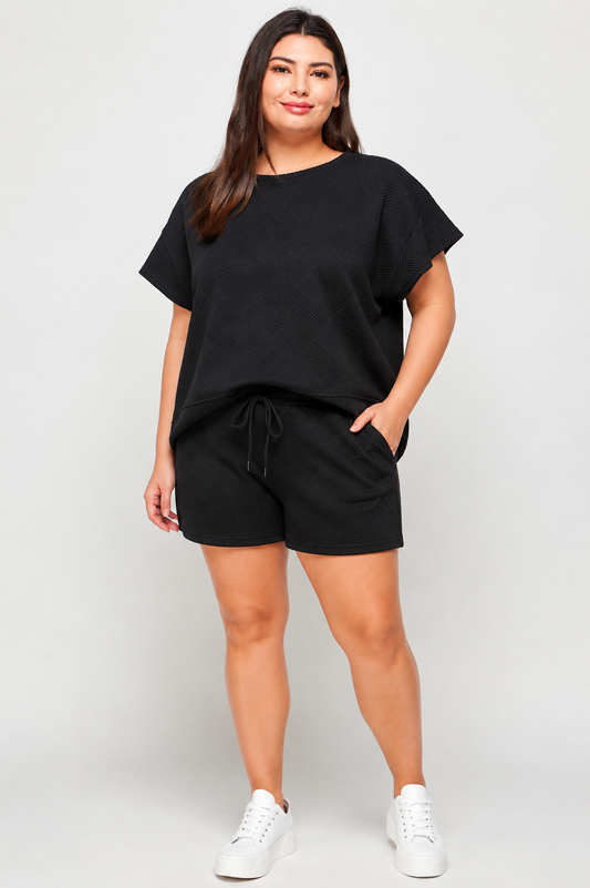 Black Everyday Comfort Lounge Set