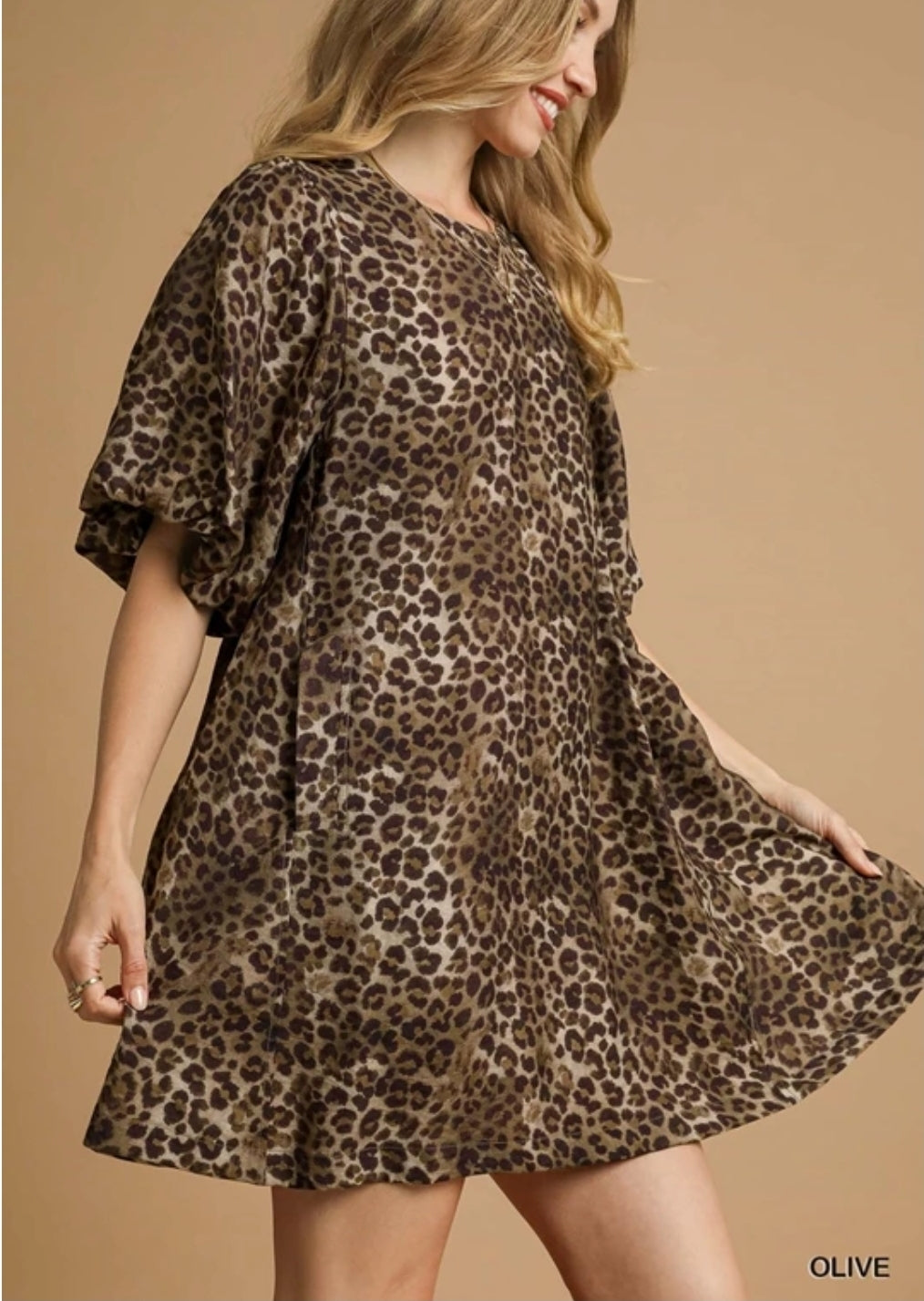 Leopard Print Dress