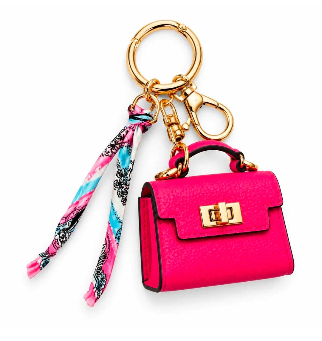 💕 Pink Posh Mini Purse Keychain