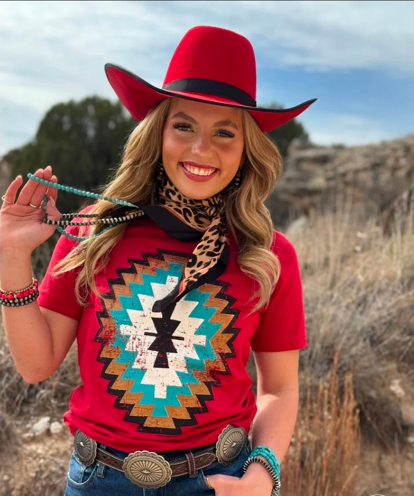 Cheyenne Aztec Tee