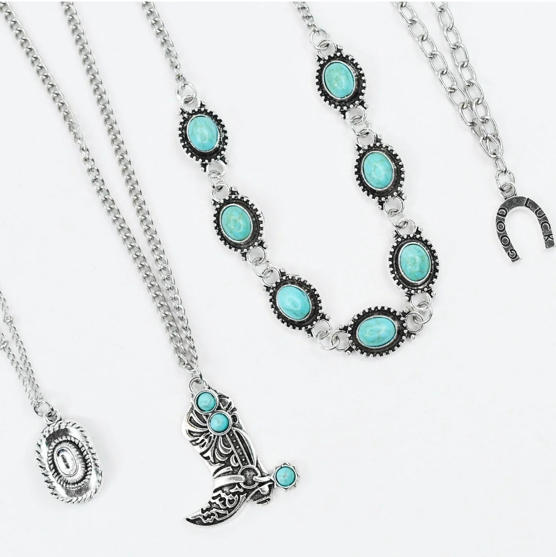 Lucky Trails Necklace Set