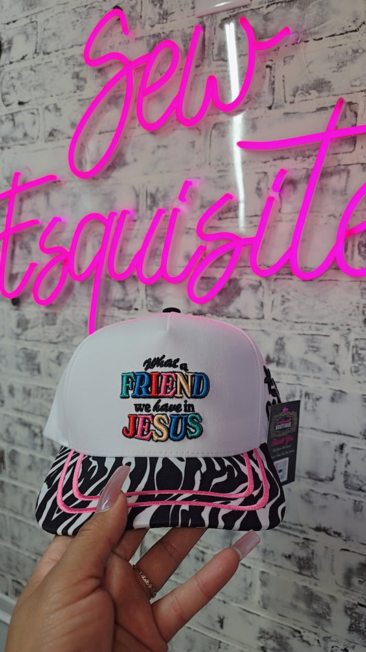 Jesus Is My Bestie Trucker Hat